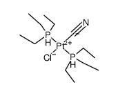 chloroplatinum, triethylphosphanium, cyanide structure