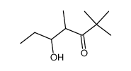 5-hydroxy-2,2,4-trimethyl-heptan-3-one结构式