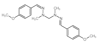 Benzaldehyde,4-methoxy-, methylenebis(methylhydrazone) (9CI) picture