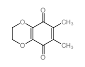 3,4-dimethyl-7,10-dioxabicyclo[4.4.0]deca-3,11-diene-2,5-dione Structure