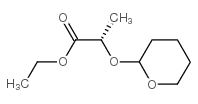 2-(TETRAHYDRO-PYRAN-2-YLOXY)-PROPIONIC ACID ETHYL ESTER Structure