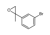 2-(3-bromophenyl)-2-methyloxirane结构式