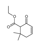 ethyl 6,6-dimethyl-2-oxocyclohex-3-ene-1-carboxylate Structure