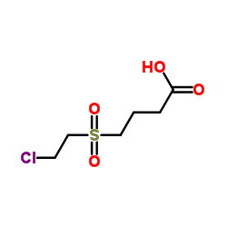 4-(2-Chloroethylsulfonyl)butyric Acid结构式