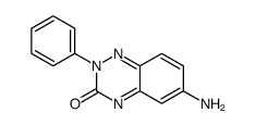 6-amino-2-phenyl-1,2,4-benzotriazin-3-one Structure