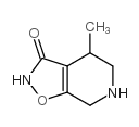 Isoxazolo[5,4-c]pyridin-3(2H)-one, 4,5,6,7-tetrahydro-4-methyl- (9CI)结构式