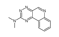 N,N-dimethyl-[1,2,4]triazino[6,5-c]quinolin-2-amine结构式