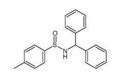 N-diphenylmethyl-p-tolylsulfinylamine Structure