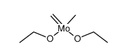 diethoxy(methyl)(methylene)molybdenum结构式