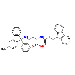 Fmoc-Dab(Mtt)-OH Structure