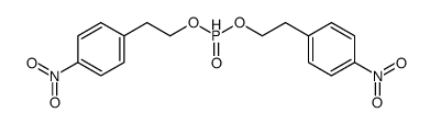 bis(p-nitrophenylethyl)phosphite Structure