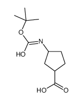 3-(叔丁氧基羰基)环戊烷羧酸图片