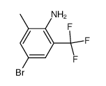 4-bromo-2-methyl-6-trifluoromethyl-phenylamine structure