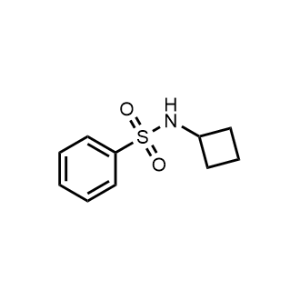 N-环丁基苯磺酰胺结构式