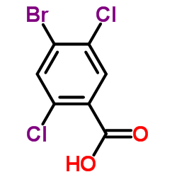 4-Bromo-2,5-dichlorobenzoic acid structure