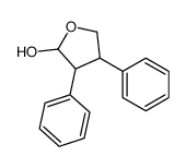 3,4-diphenyloxolan-2-ol Structure