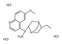 9-氨基-(9-脱氧)表二氢奎宁三盐酸盐结构式