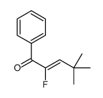 2-Penten-1-one, 2-fluoro-4,4-dimethyl-1-phenyl-, (Z)- (9CI)结构式