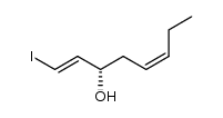 (3S,1E,5Z)-1-iodoocta-1,5-diene-3-ol结构式