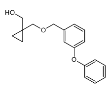 [1-[(3-phenoxyphenyl)methoxymethyl]cyclopropyl]methanol Structure