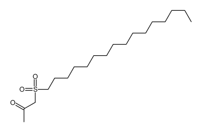 1-hexadecylsulfonylpropan-2-one Structure