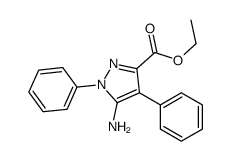 5-氨基-1,4-二苯基-1H-吡唑-3-羧酸乙酯图片