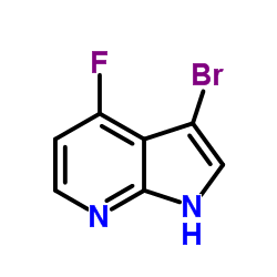 3-溴-4-氟-1H-吡咯并[2,3-b]吡啶图片