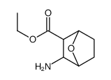 diexo-3-Amino-7-oxa-bicyclo[2.2.1]heptane-2-carboxylic acid ethyl ester structure