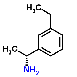 (1R)-1-(3-Ethylphenyl)ethanamine Structure