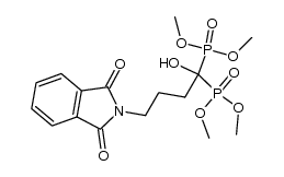 tetramethyl (4-phthalimido-1-hydroxybutylidene)bisphosphonate结构式