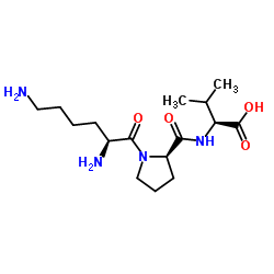 (D-Pro12)-α-MSH (11-13) (free acid) Structure