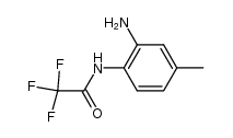 N-(2-amino-4-methylphenyl)-2,2,2-trifluoroacetamide结构式