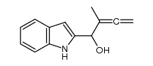 1-(1H-indol-2-yl)-2-methylbuta-2,3-dien-1-ol Structure