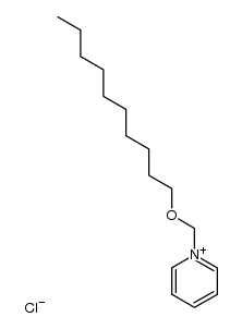 1-Decyloxymethylpyridinium-chlorid结构式