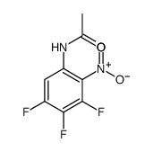 N-(3,4,5-三氟-2-硝基苯基)醋胺石结构式