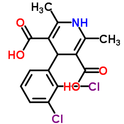 4-(2,3-Dichlorophenyl)-2,6-dimethyl-1,4-dihydropyridine-3,5-dicarboxylic acid picture