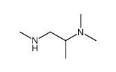 N1,N2,N2-TRIMETHYL-1,2-PROPANEDIAMINE结构式