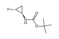 Carbamic acid, (2-fluorocyclopropyl)-, 1,1-dimethylethyl ester, (1R-trans)- (9CI) picture