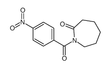 1-(4-nitrobenzoyl)azepan-2-one Structure