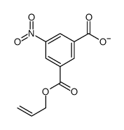 3-nitro-5-prop-2-enoxycarbonylbenzoate Structure