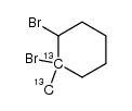 [methyl,ring-13C2]-1,2-dibromo-1-methylcyclohexane结构式