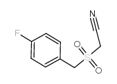 4-氟苄基磺酰基乙腈结构式