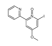 6-iodo-4-methoxy-2,2'-bipyridine N-oxide Structure