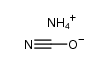 AMMONIUMCYANATE结构式