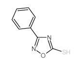 3-phenyl-1,2,4-oxadiazole-5-thiol structure