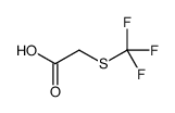 2-(trifluoromethylsulfanyl)acetic acid Structure