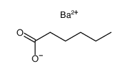 Dihexanoic acid barium salt structure