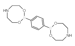 p-Benzenediboronicacid, cyclic B,B:B',B'-bis(iminodiethylene) ester (8CI)结构式