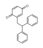 1-(1,4-Benzochinonyl)-2,2-diphenylethan结构式