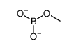 methoxy(dioxido)borane Structure